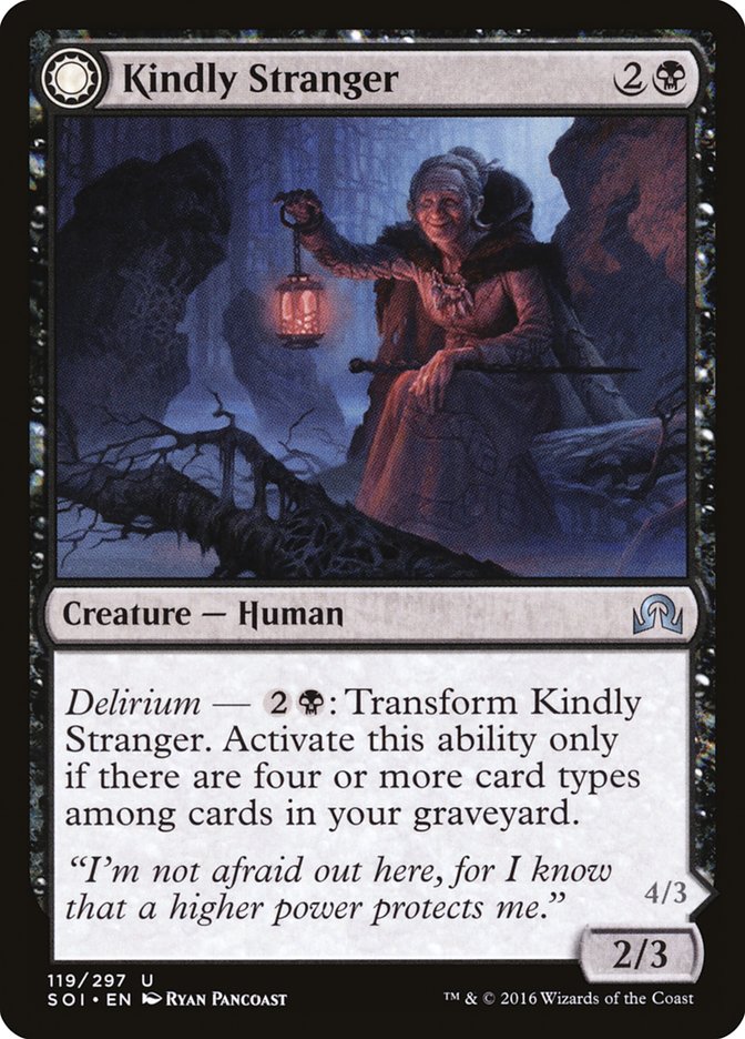 Kindly Stranger // Demon-Possessed Witch [Shadows over Innistrad] | Webway Games