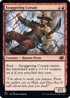 Swaggering Corsair [Jumpstart 2022] | Webway Games