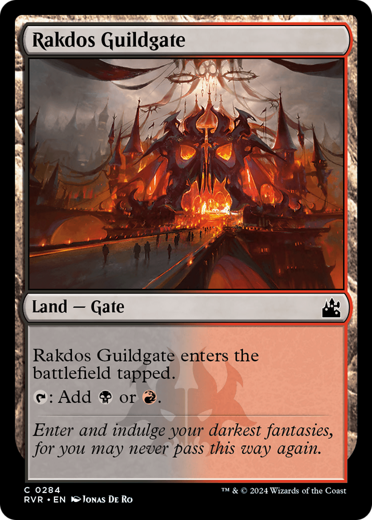 Rakdos Guildgate [Ravnica Remastered] | Webway Games