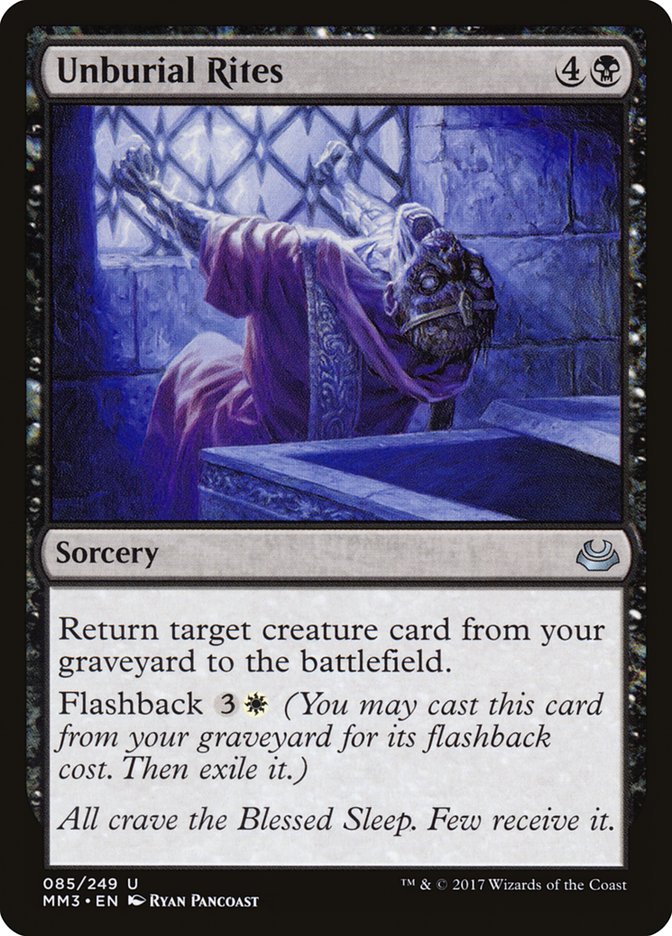 Unburial Rites [Modern Masters 2017] | Webway Games
