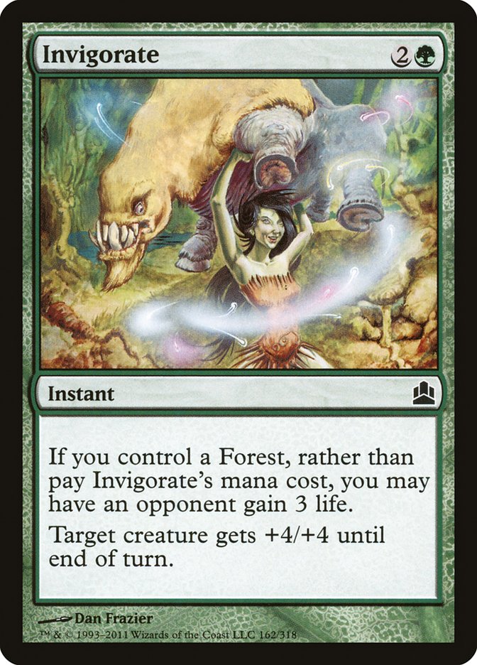 Invigorate [Commander 2011] | Webway Games