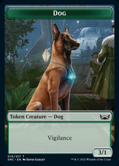 Treasure (013) // Dog Double-sided Token [Streets of New Capenna Tokens] | Webway Games