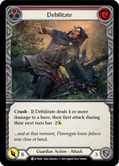 Debilitate (Red) [U-WTR066] (Welcome to Rathe Unlimited)  Unlimited Rainbow Foil | Webway Games