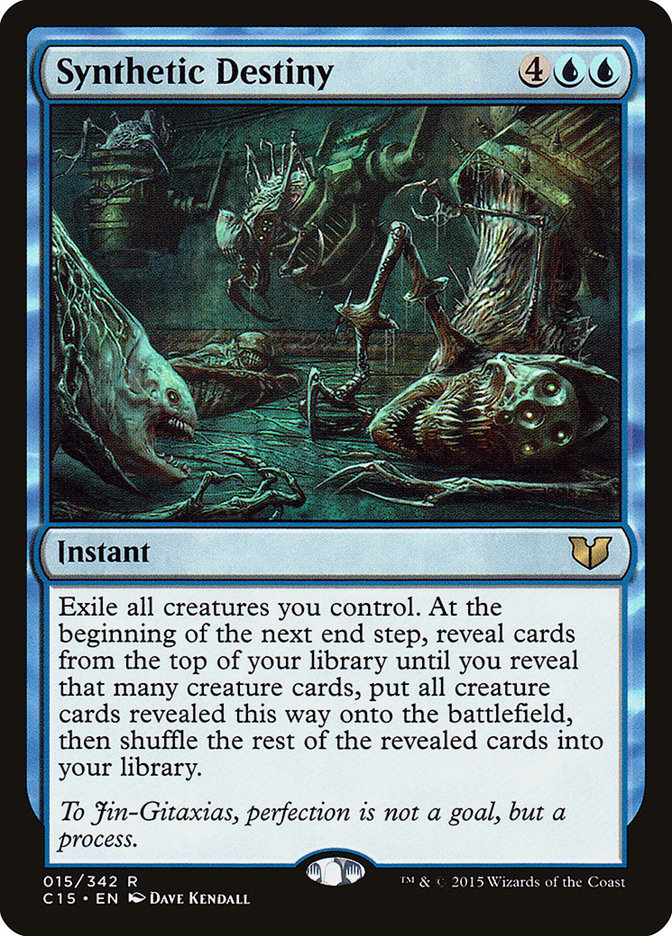 Synthetic Destiny [Commander 2015] | Webway Games