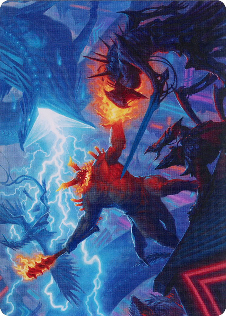 Hidetsugu and Kairi Art Card [March of the Machine Art Series] | Webway Games