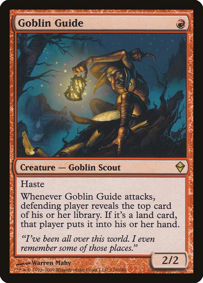 Goblin Guide [Zendikar] | Webway Games