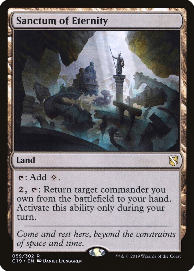 Sanctum of Eternity [Commander 2019] | Webway Games