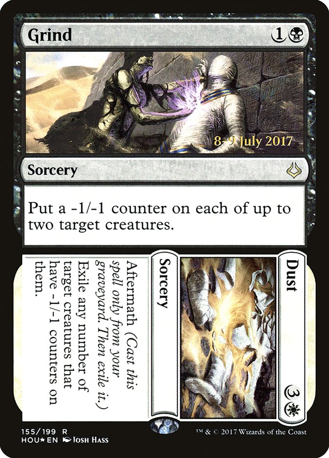 Grind // Dust  (Prerelease) [Hour of Devastation Prerelease Promos] | Webway Games