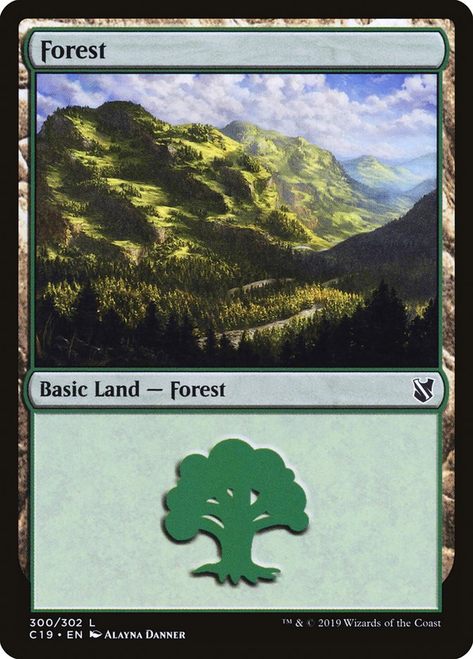 Forest (#300) [Commander 2019] | Webway Games