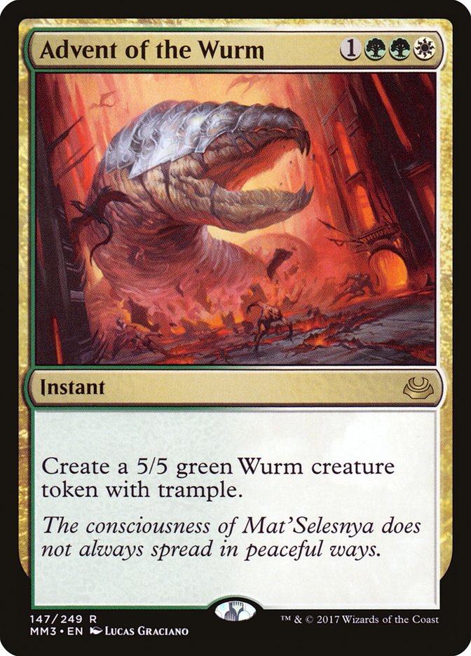 Advent of the Wurm [Modern Masters 2017] | Webway Games