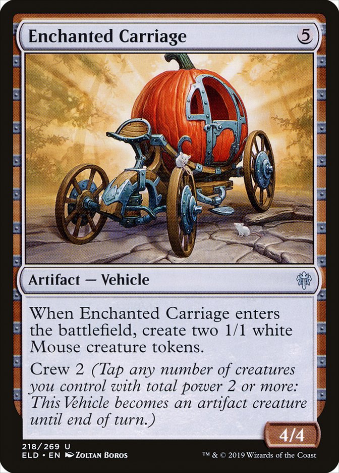 Enchanted Carriage [Throne of Eldraine] | Webway Games