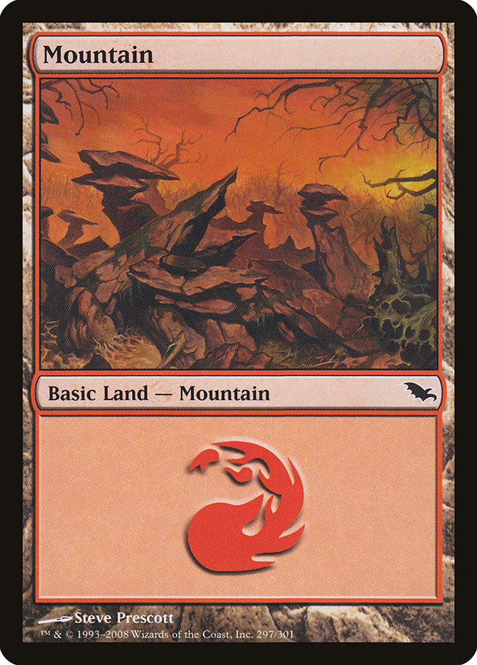 Mountain (#297) [Shadowmoor] | Webway Games