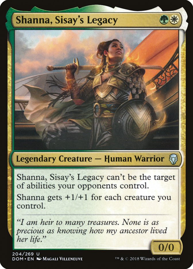 Shanna, Sisay's Legacy [Dominaria] | Webway Games