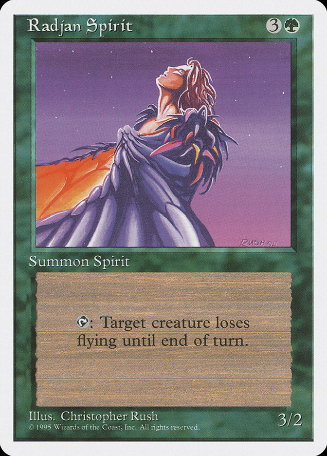 Radjan Spirit [Fourth Edition] | Webway Games