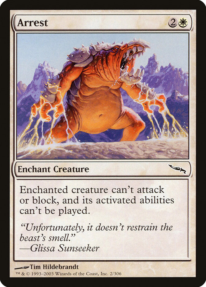 Arrest [Mirrodin] | Webway Games
