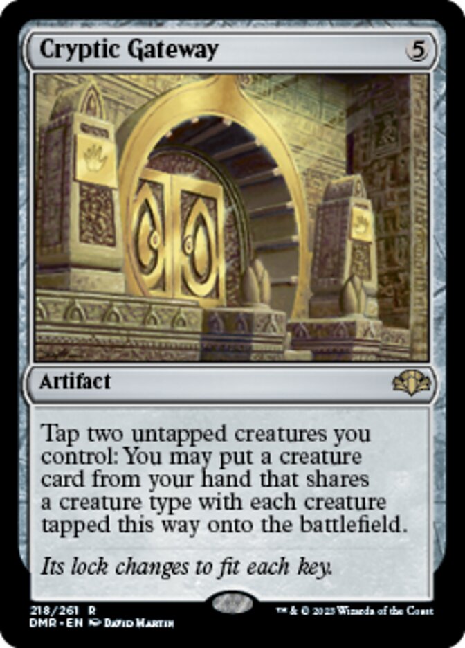 Cryptic Gateway [Dominaria Remastered] | Webway Games