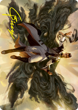 Arrogant Poet Art Card (Gold-Stamped Signature) [Strixhaven: School of Mages Art Series] | Webway Games