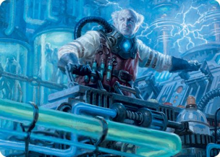 Ludevic, Necrogenius Art Card [Innistrad: Midnight Hunt Art Series] | Webway Games