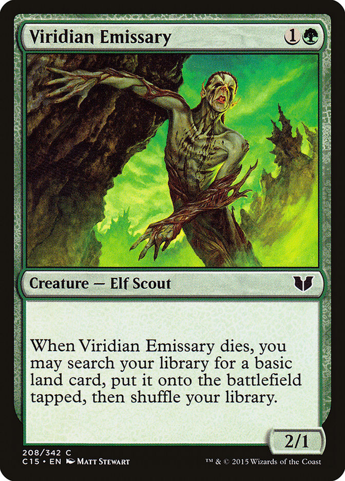 Viridian Emissary [Commander 2015] | Webway Games