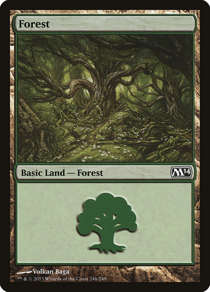 Forest (#246) [Magic 2014] | Webway Games