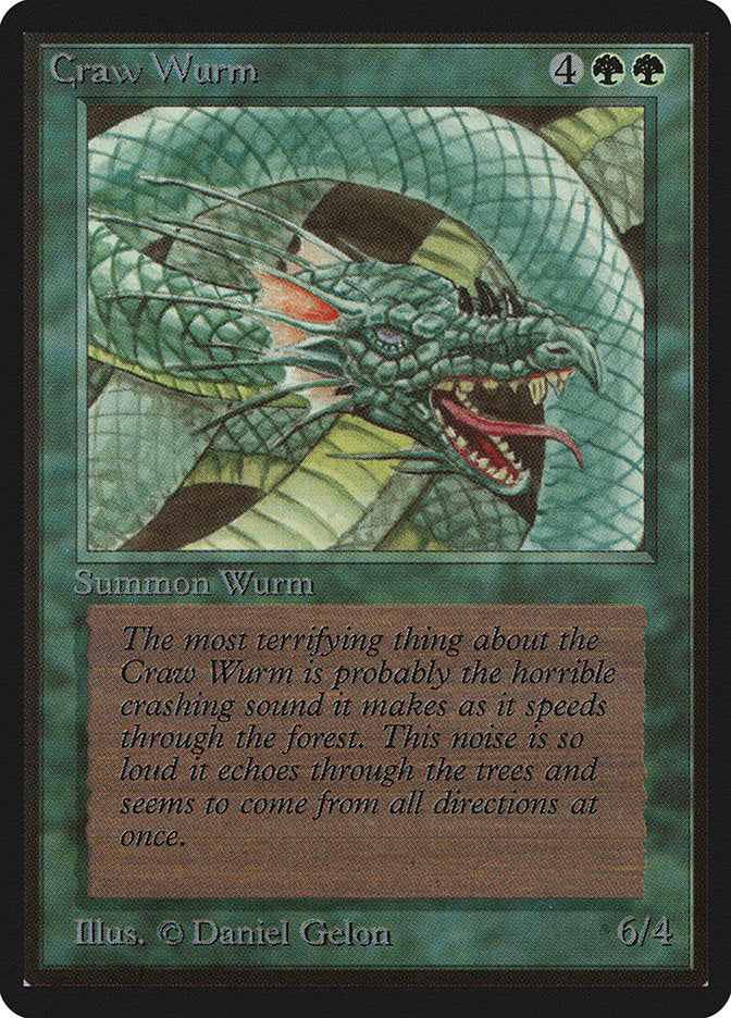 Craw Wurm [Limited Edition Beta] | Webway Games