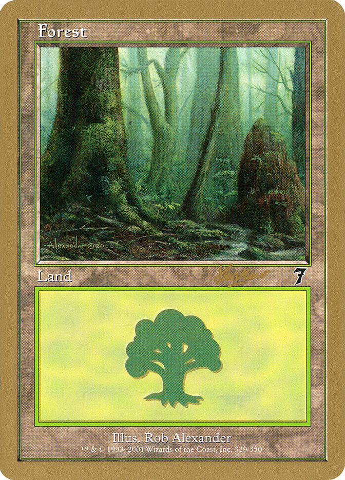 Forest (329) (Sim Han How) [World Championship Decks 2002] | Webway Games