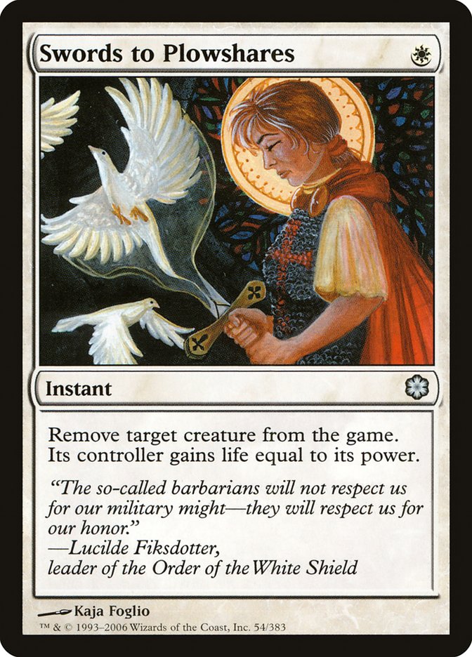 Swords to Plowshares [Coldsnap Theme Decks] | Webway Games