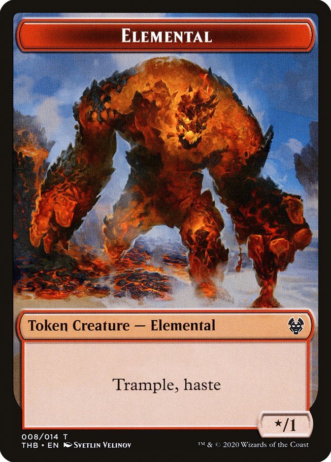 Elemental Token [Theros Beyond Death] | Webway Games