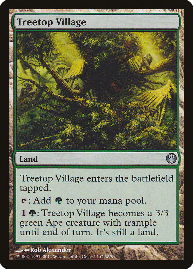 Treetop Village [Duel Decks: Knights vs. Dragons] | Webway Games