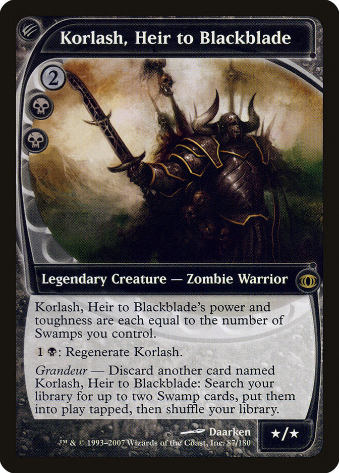 Korlash, Heir to Blackblade [Future Sight] | Webway Games