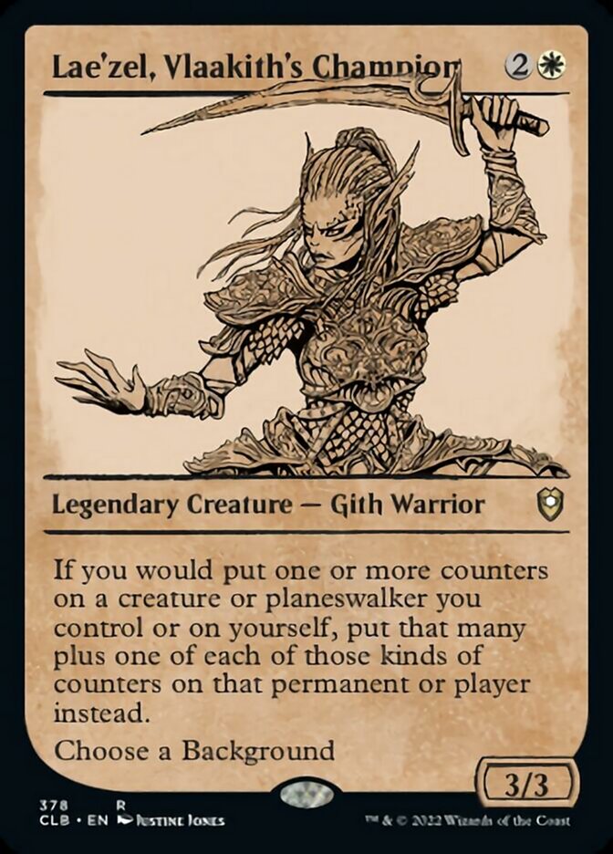 Lae'zel, Vlaakith's Champion (Showcase) [Commander Legends: Battle for Baldur's Gate] | Webway Games