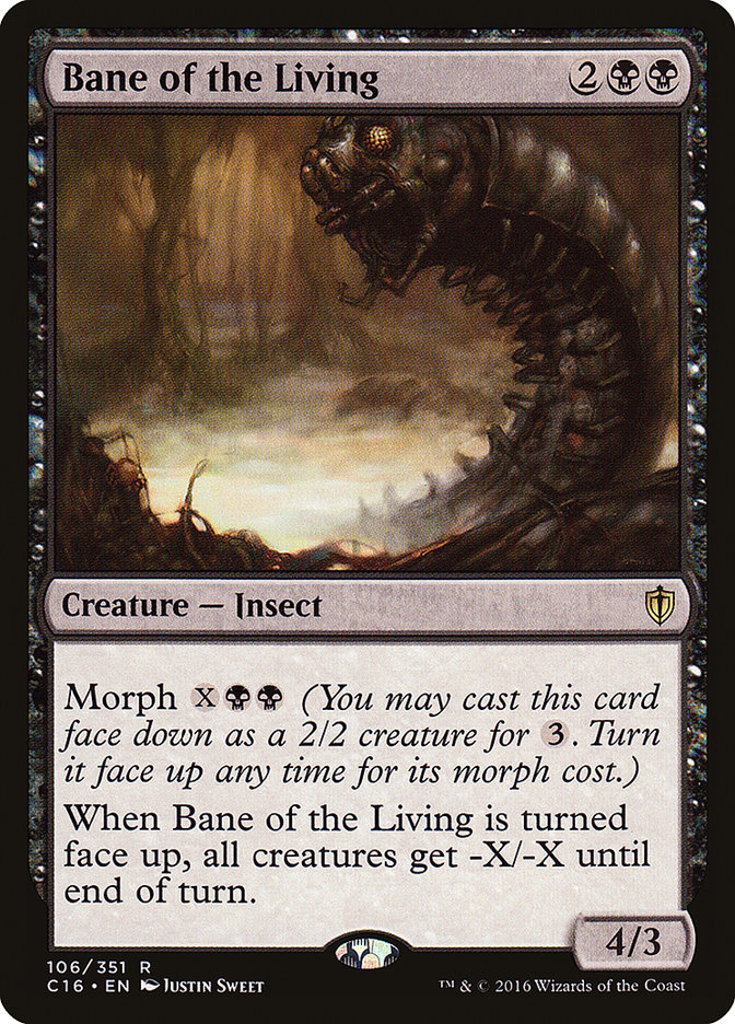 Bane of the Living [Commander 2016] | Webway Games
