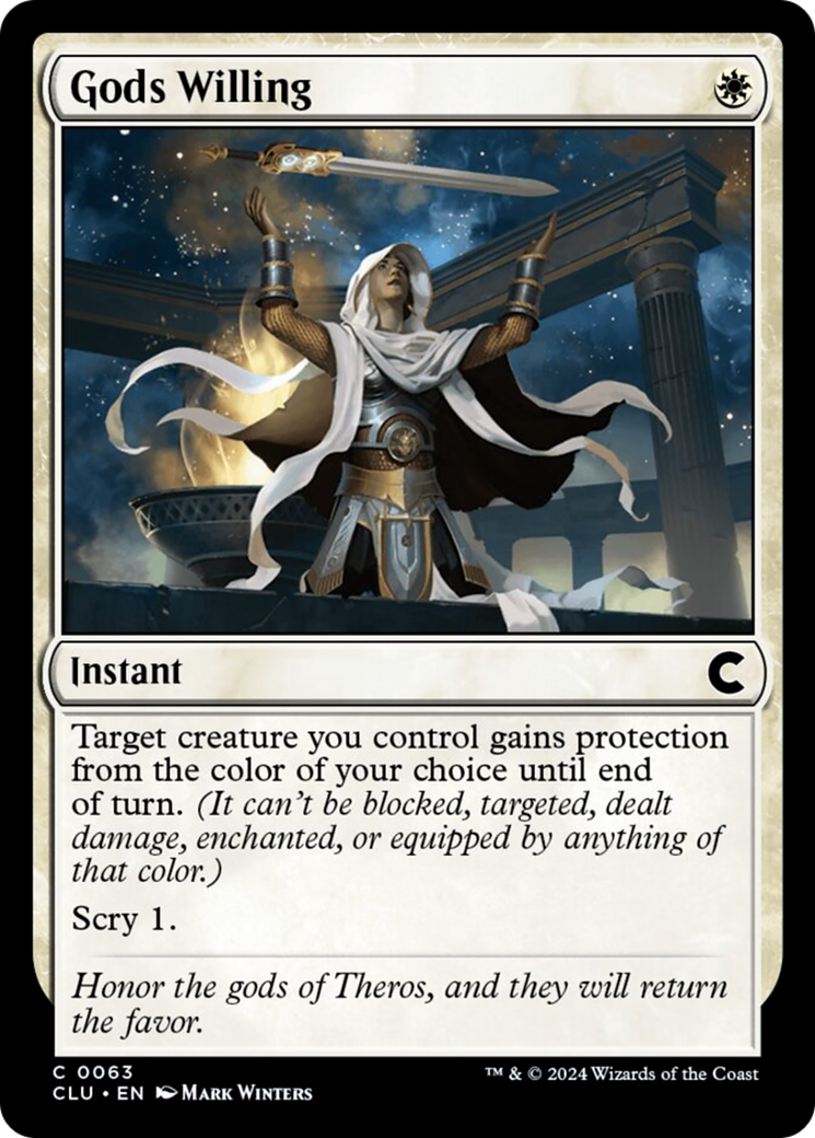 Gods Willing [Ravnica: Clue Edition] | Webway Games
