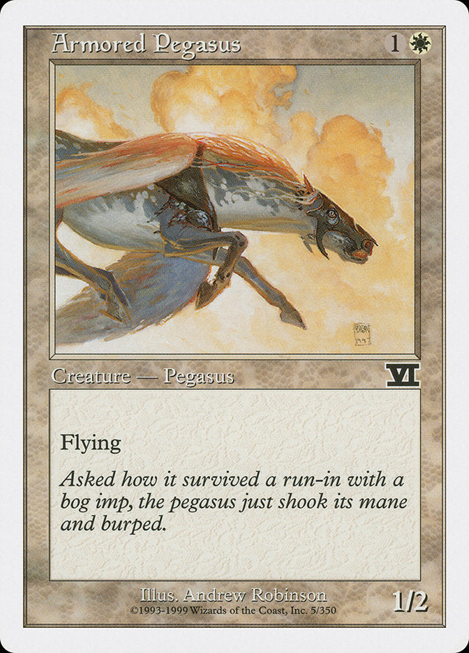 Armored Pegasus [Classic Sixth Edition] | Webway Games