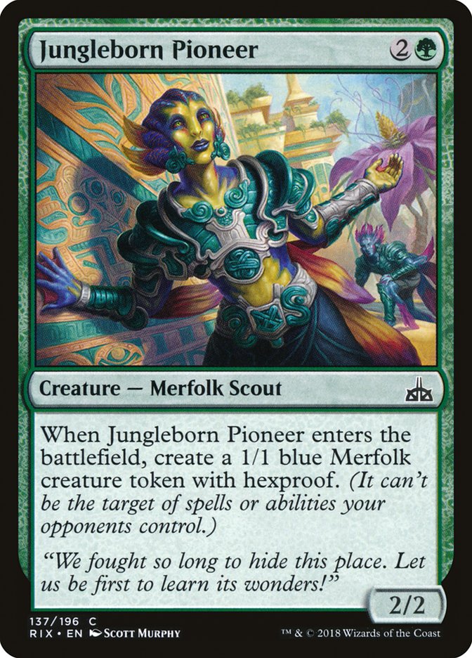 Jungleborn Pioneer [Rivals of Ixalan] | Webway Games