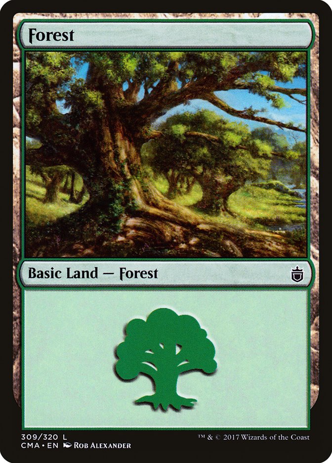 Forest (#309) [Commander Anthology] | Webway Games
