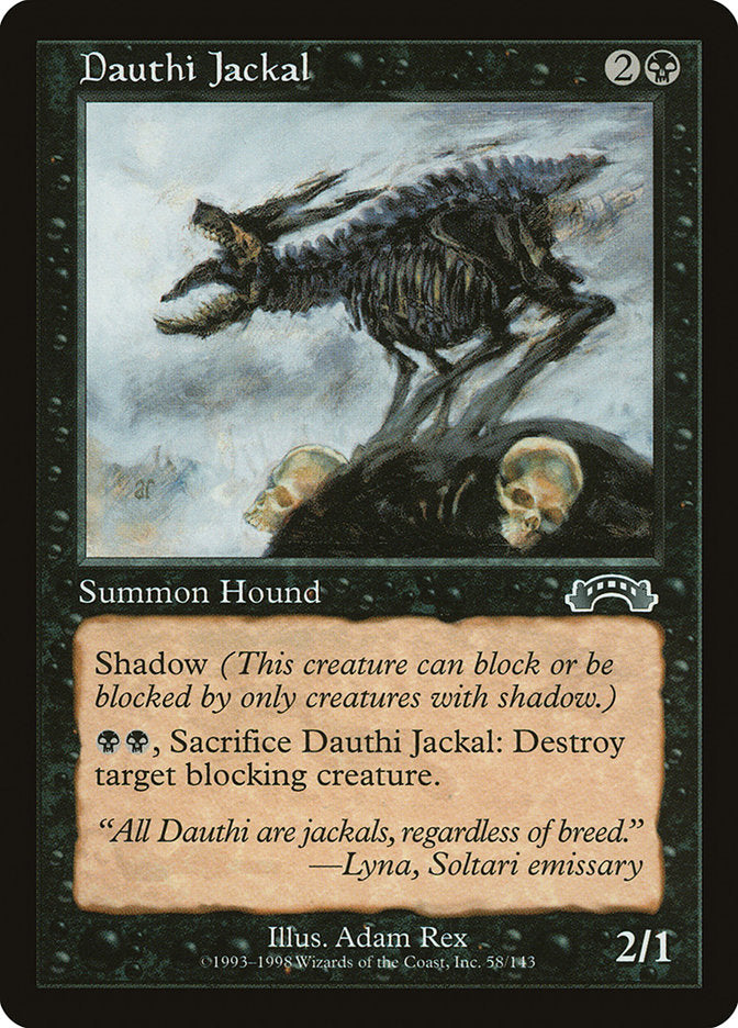 Dauthi Jackal [Exodus] | Webway Games