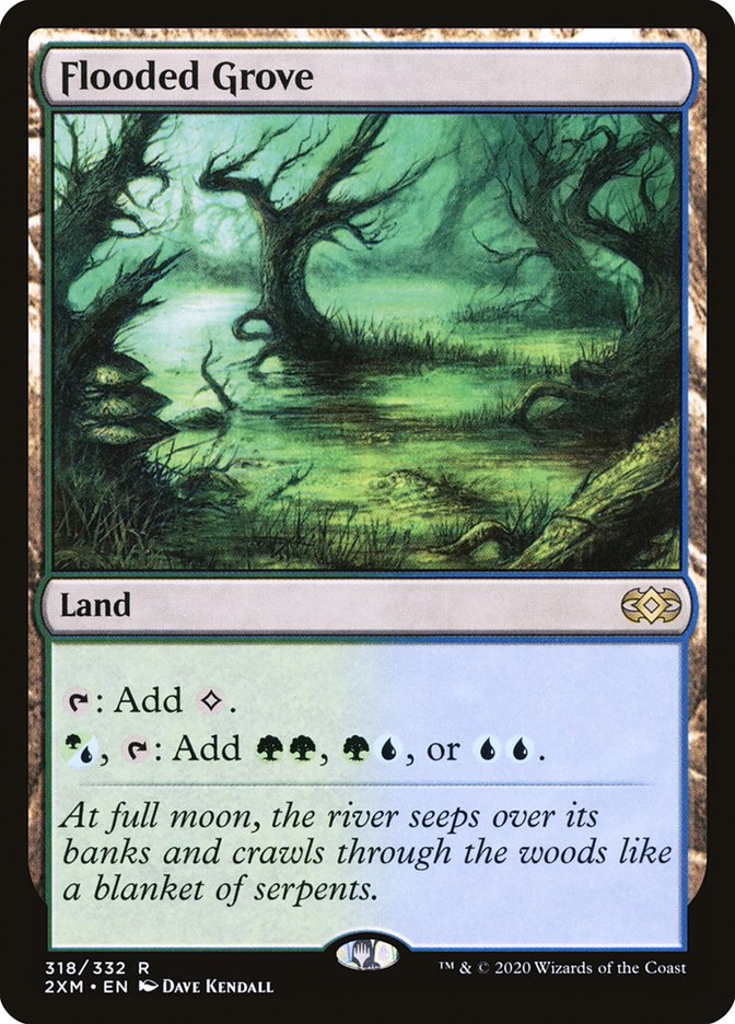 Flooded Grove [Double Masters] | Webway Games
