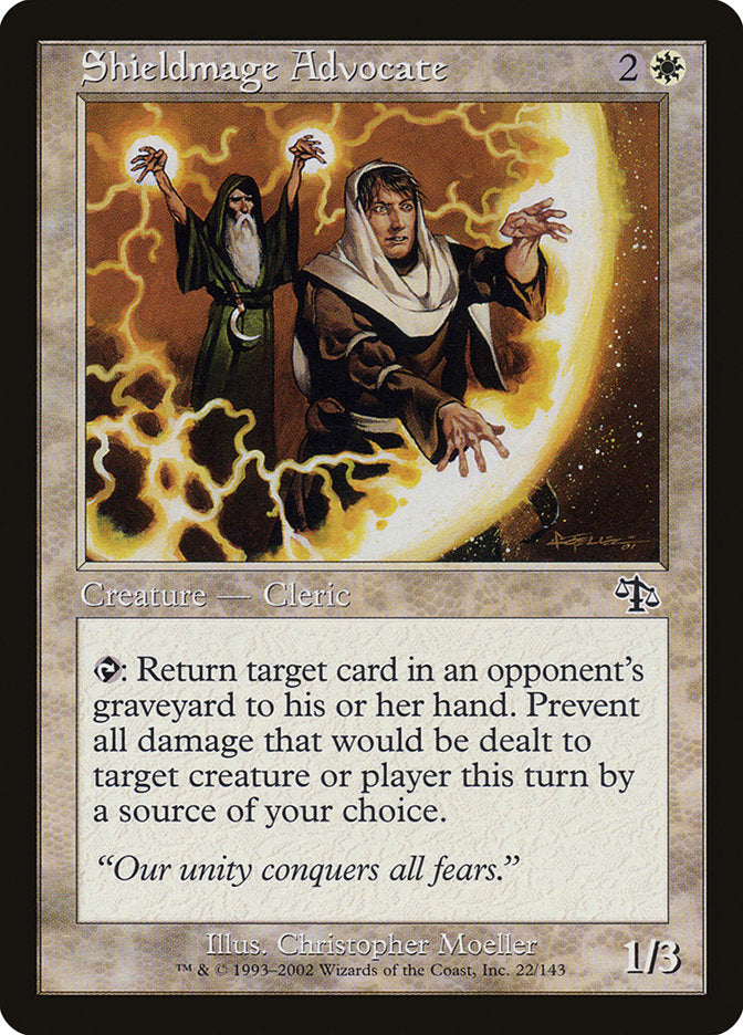 Shieldmage Advocate [Judgment] | Webway Games