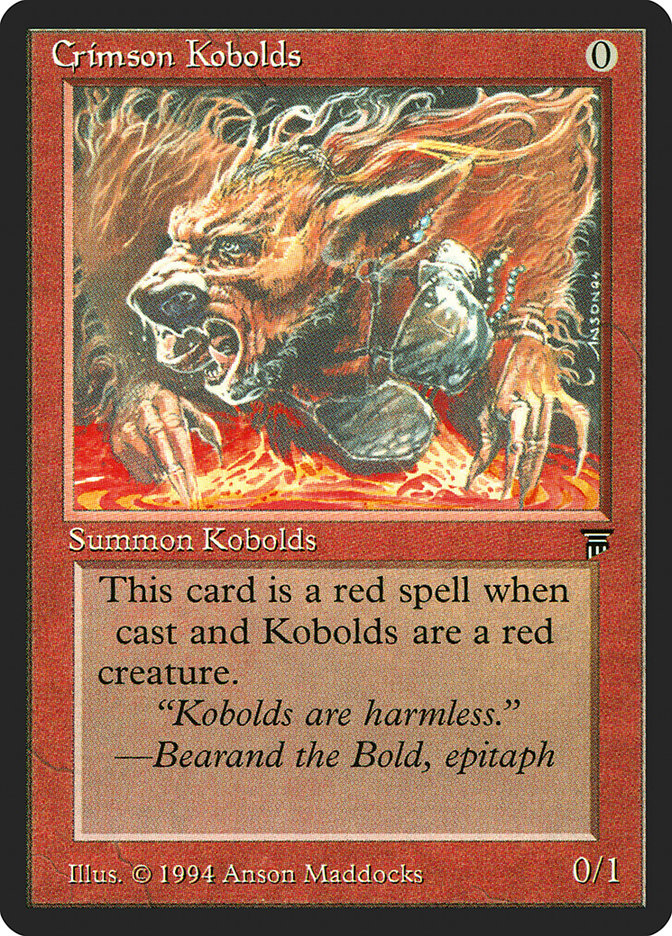 Crimson Kobolds [Legends] | Webway Games