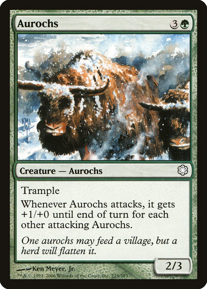 Aurochs [Coldsnap Theme Decks] | Webway Games