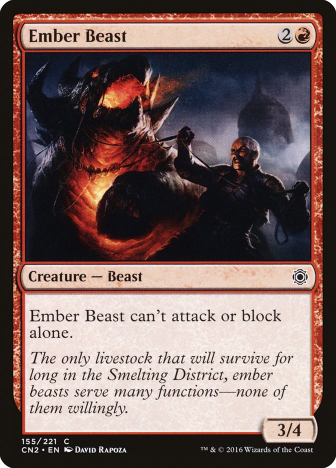 Ember Beast [Conspiracy: Take the Crown] | Webway Games