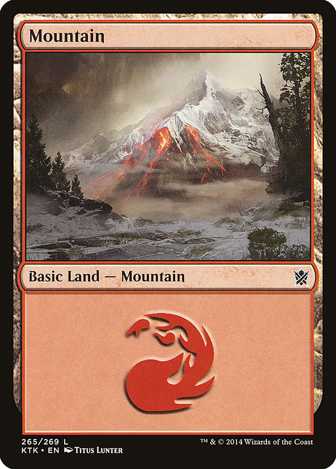 Mountain (#265) [Khans of Tarkir] | Webway Games