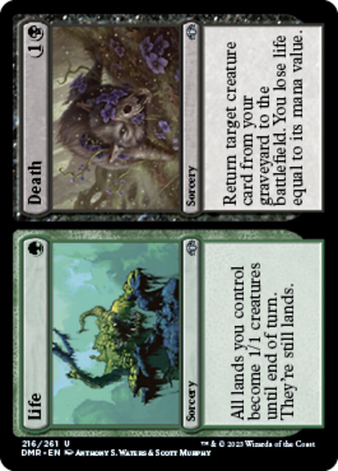 Life // Death [Dominaria Remastered] | Webway Games