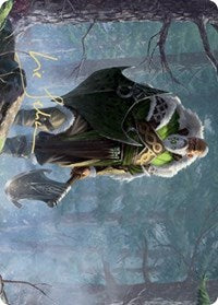 Fynn, the Fangbearer Art Card (Gold-Stamped Signature) [Kaldheim: Art Series] | Webway Games