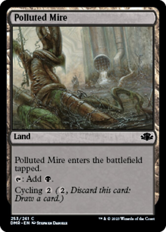 Polluted Mire [Dominaria Remastered] | Webway Games