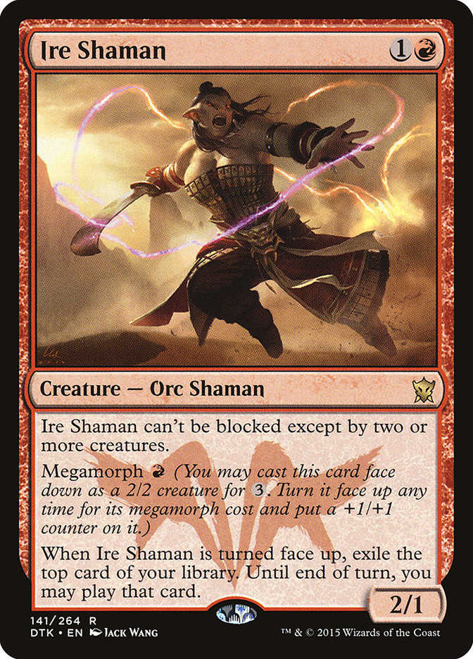 Ire Shaman [Dragons of Tarkir] | Webway Games
