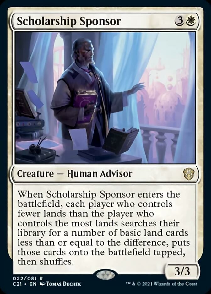 Scholarship Sponsor [Commander 2021] | Webway Games