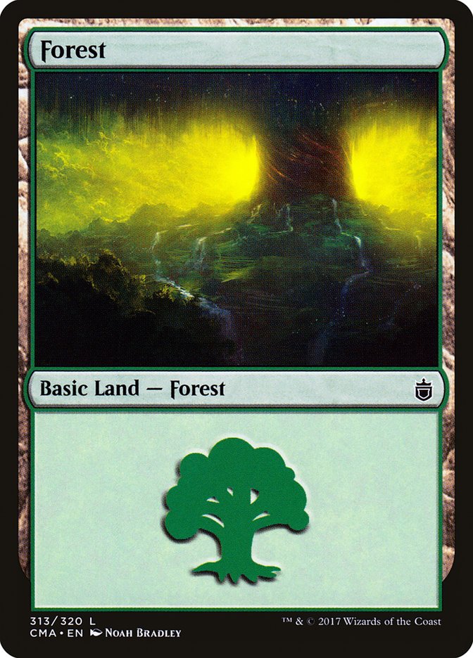 Forest (313) [Commander Anthology] | Webway Games