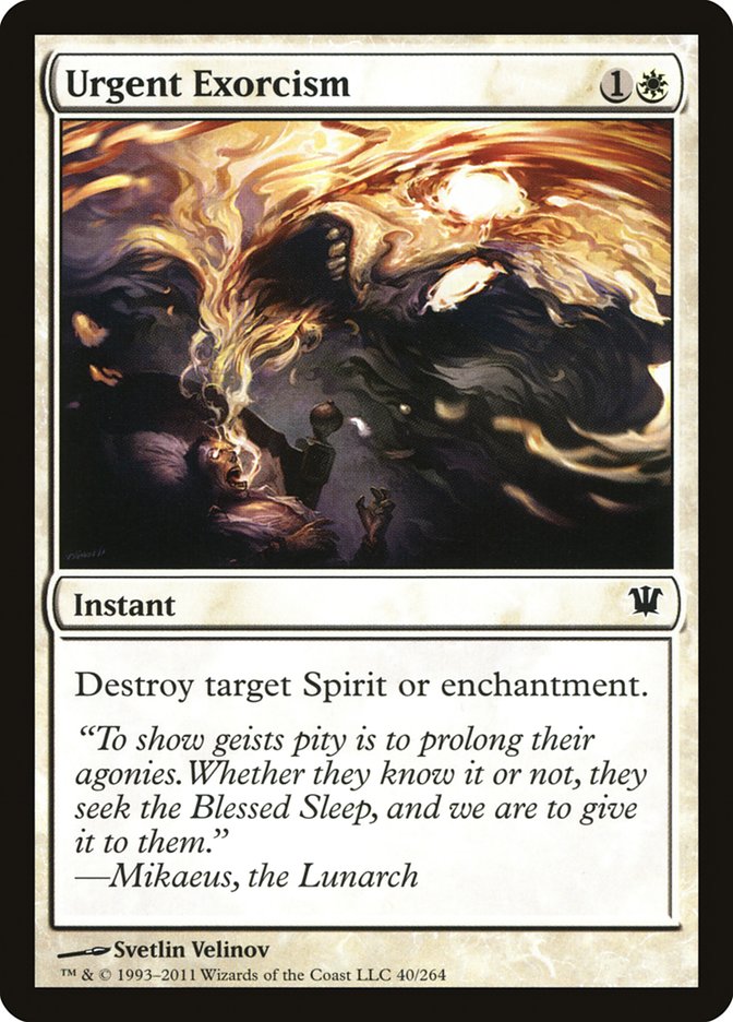 Urgent Exorcism [Innistrad] | Webway Games